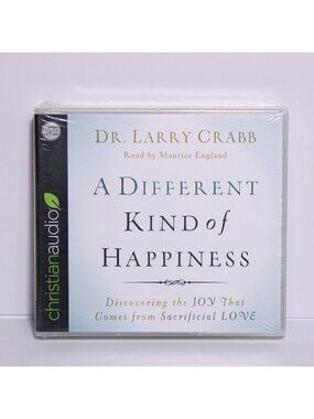 A Different Kind of Happiness Discovering the Joy.. Dr Larry Crabb Audio CD Book